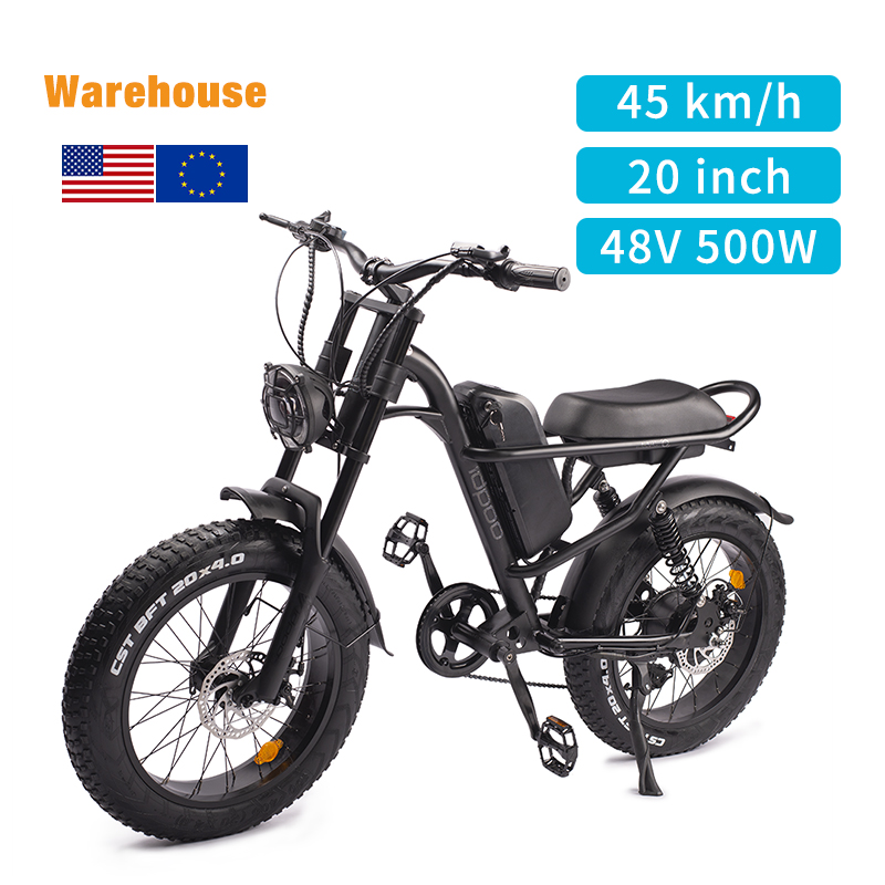 Electric bike battery 48v 500W 20*4.0