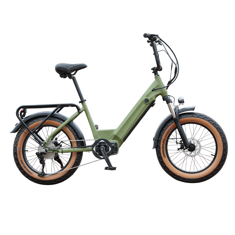 Ebike Mid Drive 48V 10.4AH Electric Cycle Bike Li-ion Battery E Bicycle