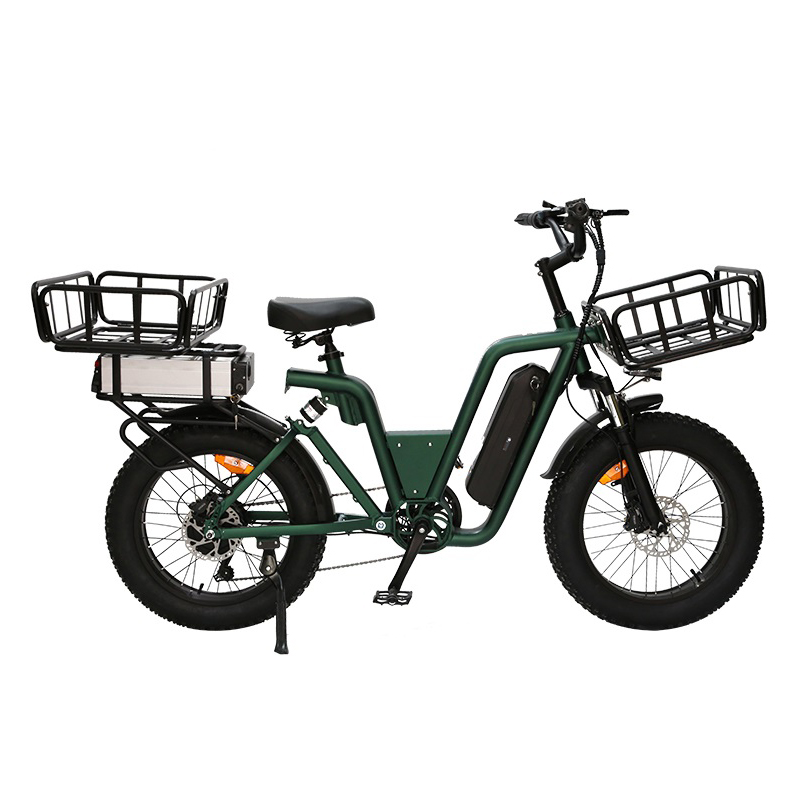 48V 350W  Brushess Motor Electric Off Road Bike 45kmph Takeaway Electric Bike