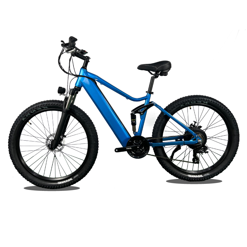 Long Distance Electric Bike 27.5 Inch 48V Disc Brake Electric Adult Dirt Bike