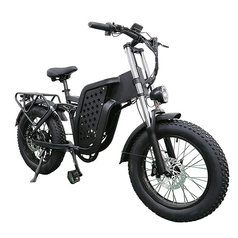 40KMPH Ebike Fat Tire 1000W 20 Iinch Fat Tyre Motorcycle Electric Bike